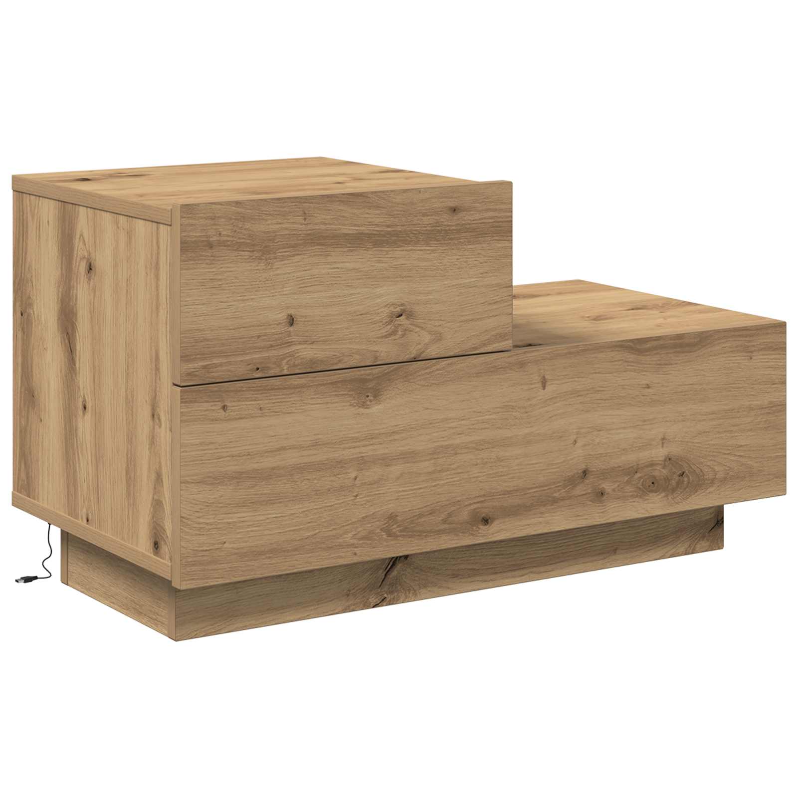 Nachttisch Artisan-Eiche 70 x 36 x 40,5 cm Holzwerkstoff