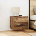 Nachttisch 2 pcs Altholz 50 x 39 x 41 cm Holzwerkstoff