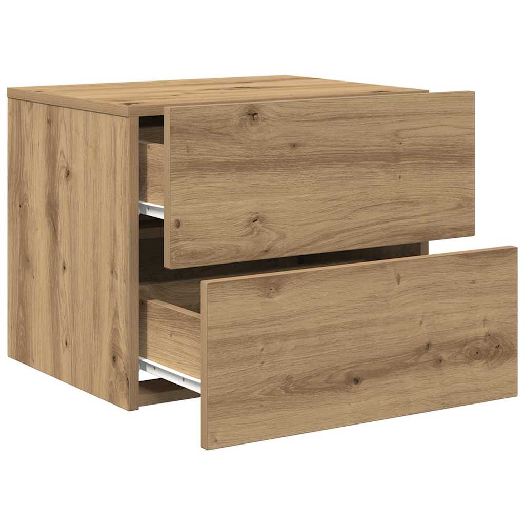 Nachttisch Artisan-Eiche 50 x 39 x 41 cm Holzwerkstoff