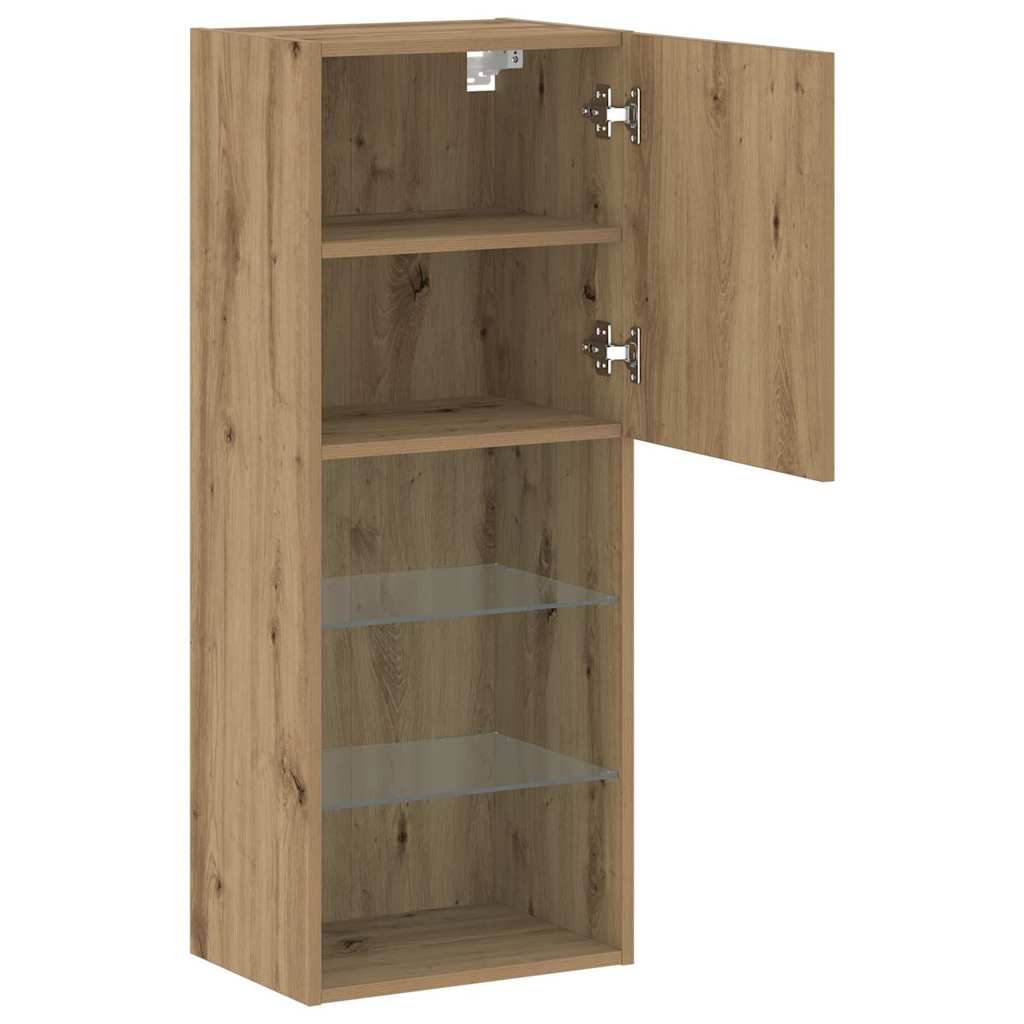 TV-Schrankset Artisan-Eiche 40,5 x 30 x 102 cm Holzwerkstoff