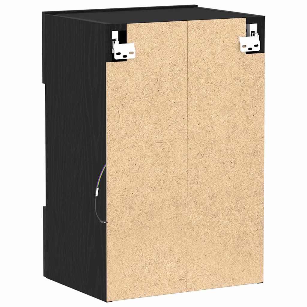 TV-Schrankset 2 pcs Schwarz 40 x 30 x 60,5 cm Holzwerkstoff