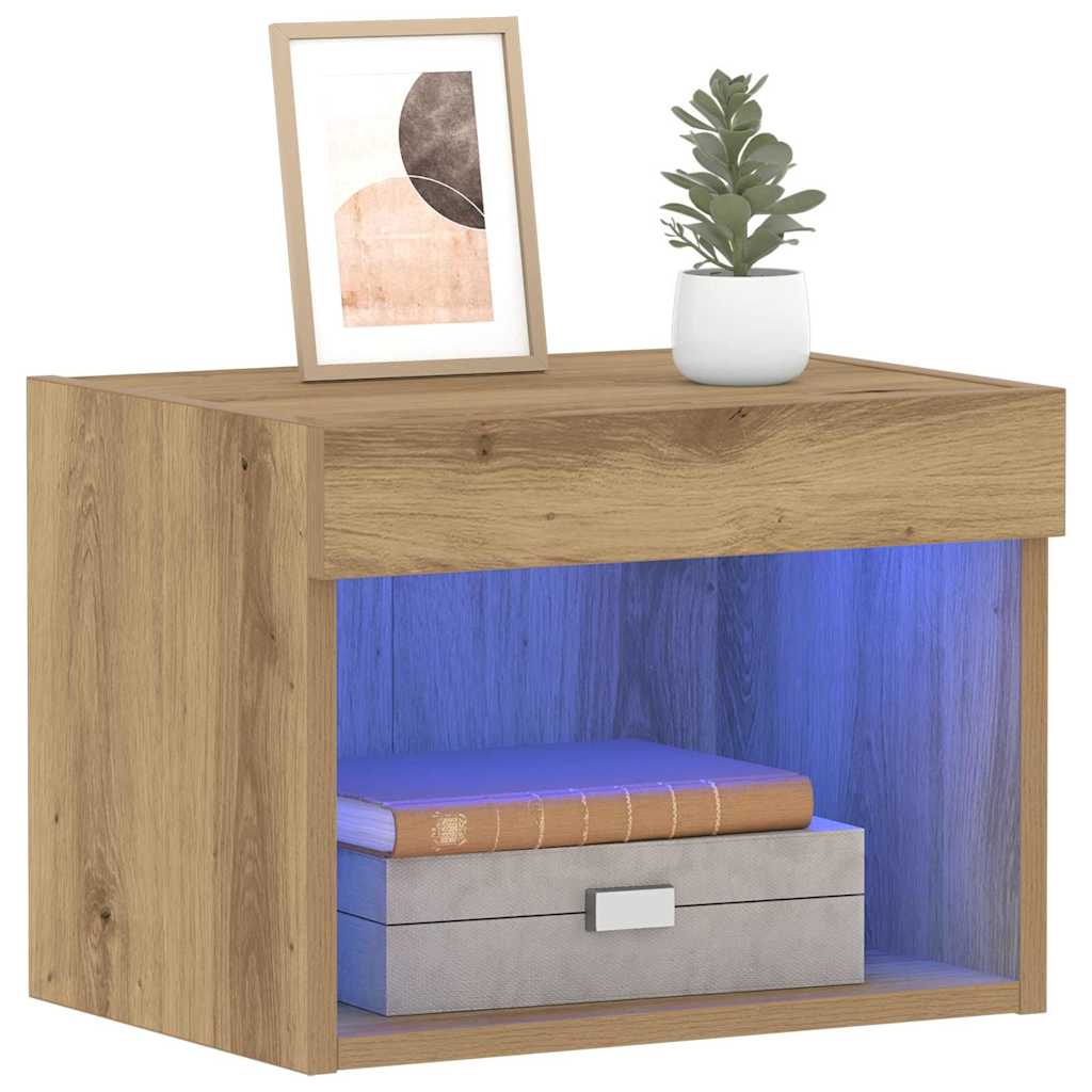 TV-Schrankset 2 pcs Artisan-Eiche 40 x 30 x 30 cm Holzwerkstoff