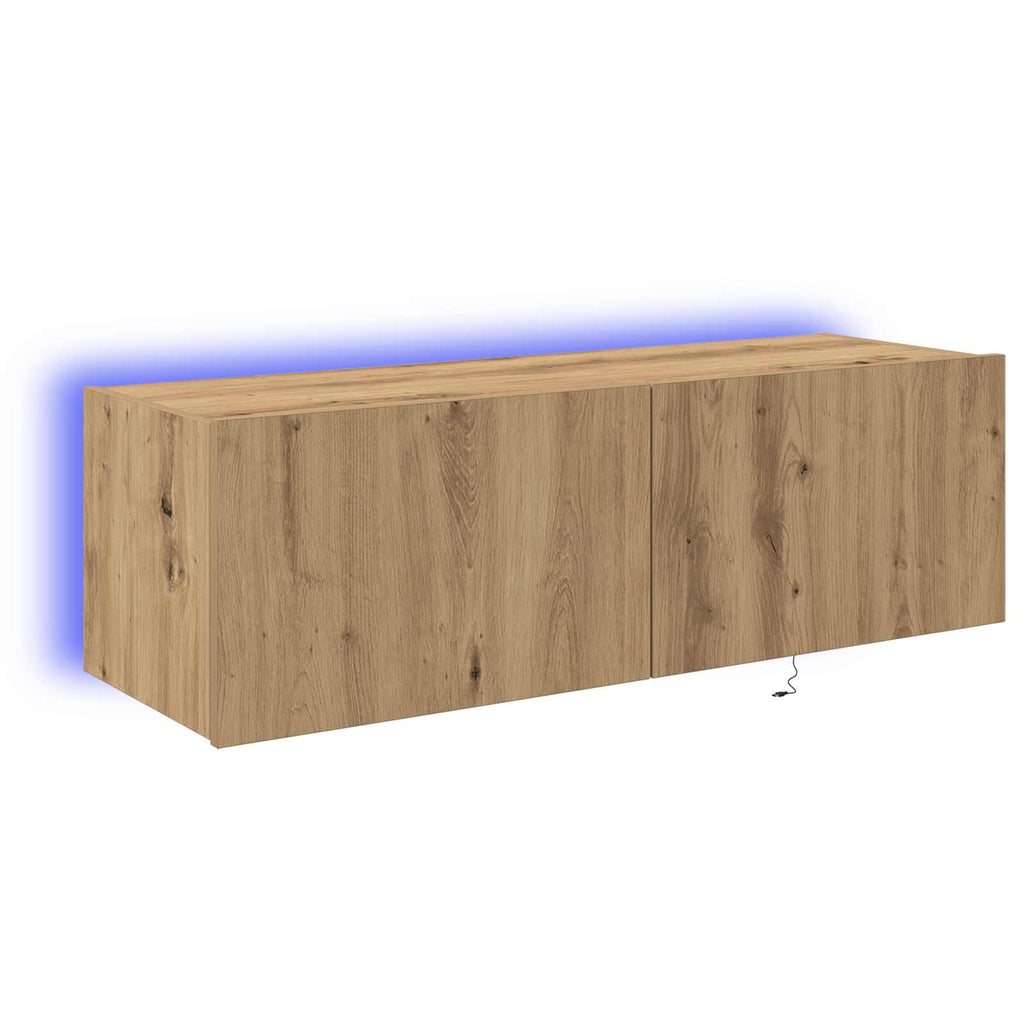 TV-Wandschrank Artisan-Eiche 100 x 35 x 31 cm Holzwerkstoff