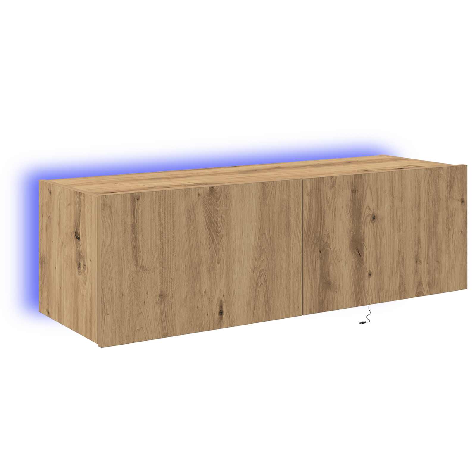TV-Wandschrank Artisan-Eiche 100 x 35 x 31 cm Holzwerkstoff