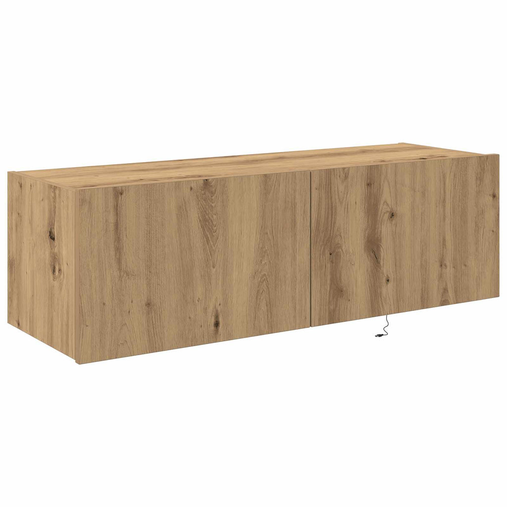 TV-Wandschrank Artisan-Eiche 100 x 35 x 31 cm Holzwerkstoff