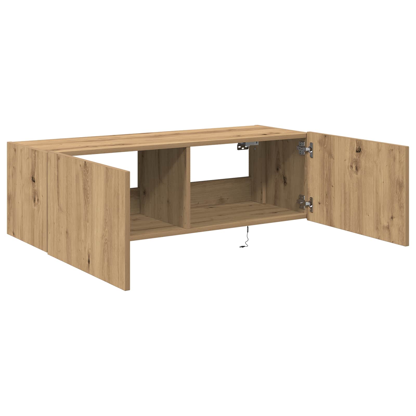 TV-Wandschrank Artisan-Eiche 100 x 35 x 31 cm Holzwerkstoff