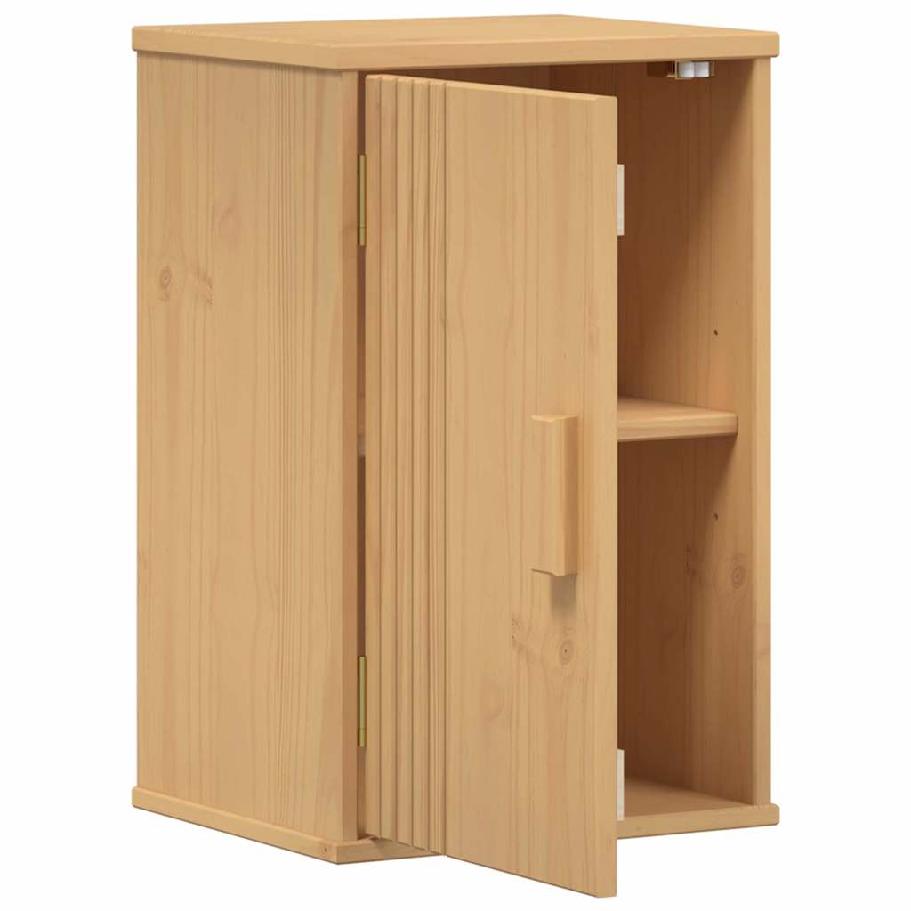 Badezimmerschrank Olden Braun 35 x 30 x 55 cm Massivholz Kiefer