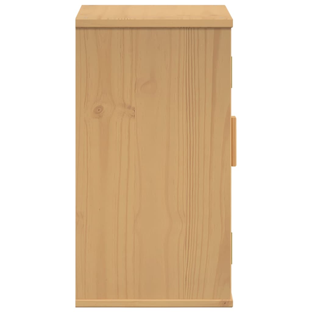 Badezimmerschrank Olden Braun 35 x 30 x 55 cm Massivholz Kiefer