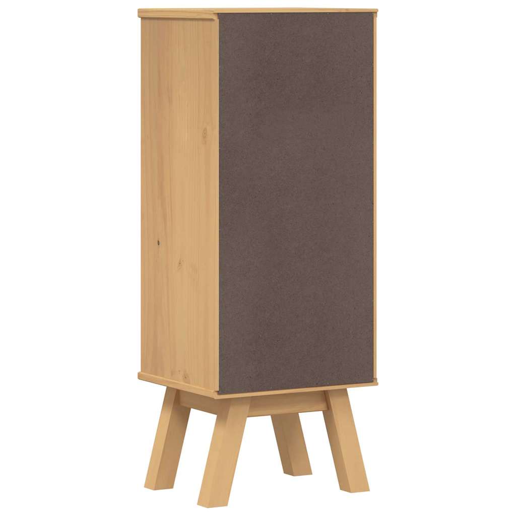 Badezimmerschrank Olden Braun 35 x 30 x 90 cm Massivholz Kiefer