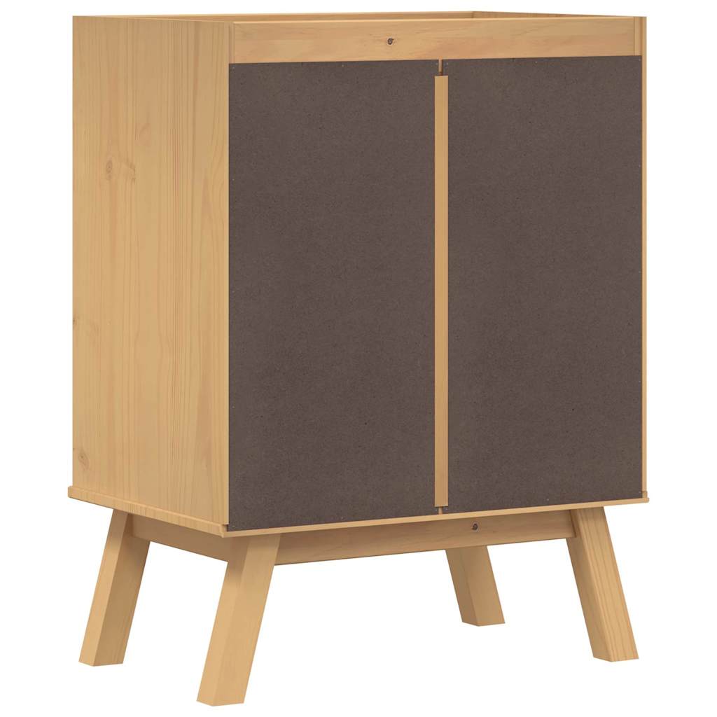 Unterschrank Olden Braun 60 x 40 x 80 cm Massivholz Kiefer