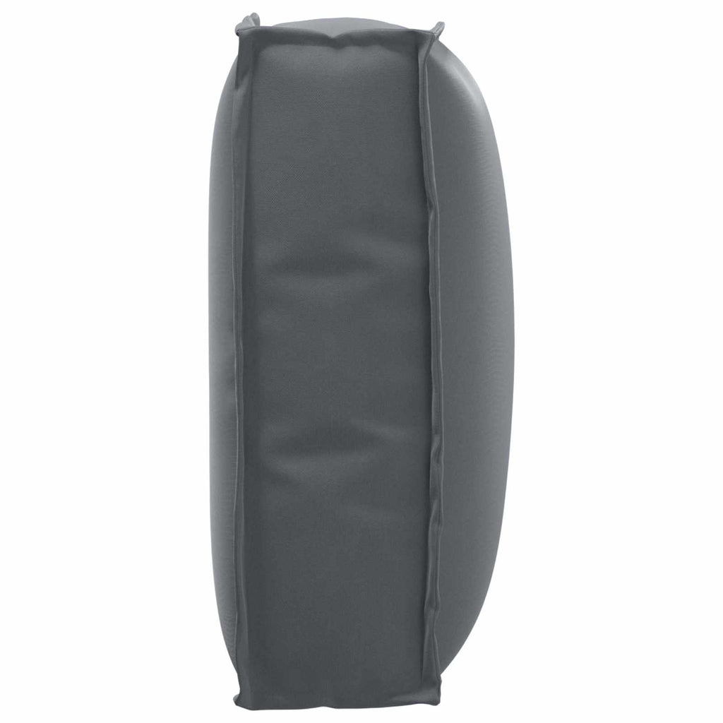 Kissen Anthrazit 50 x 40 x 12 cm Oxford-Stoff