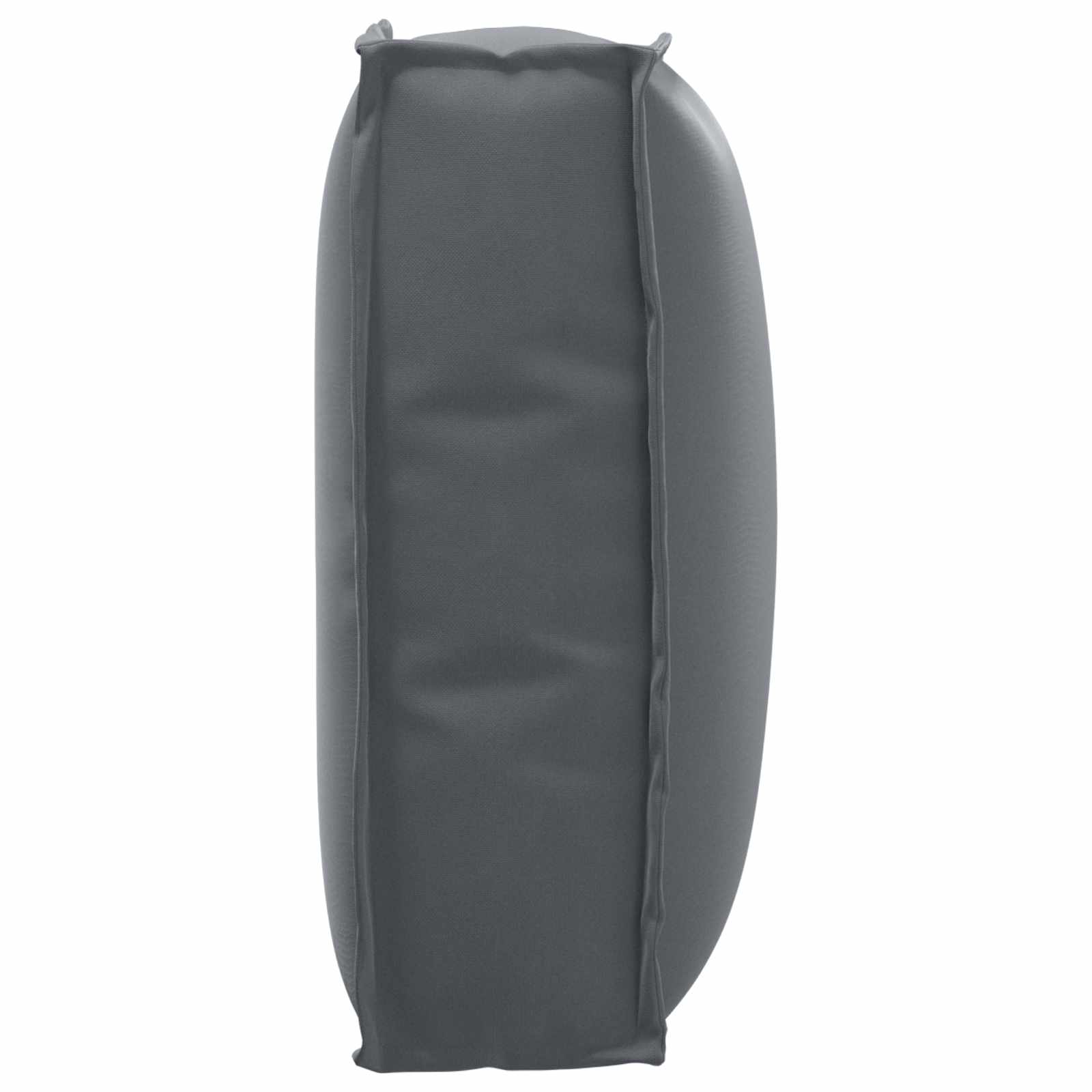 Kissen Anthrazit 50 x 40 x 12 cm Oxford-Stoff