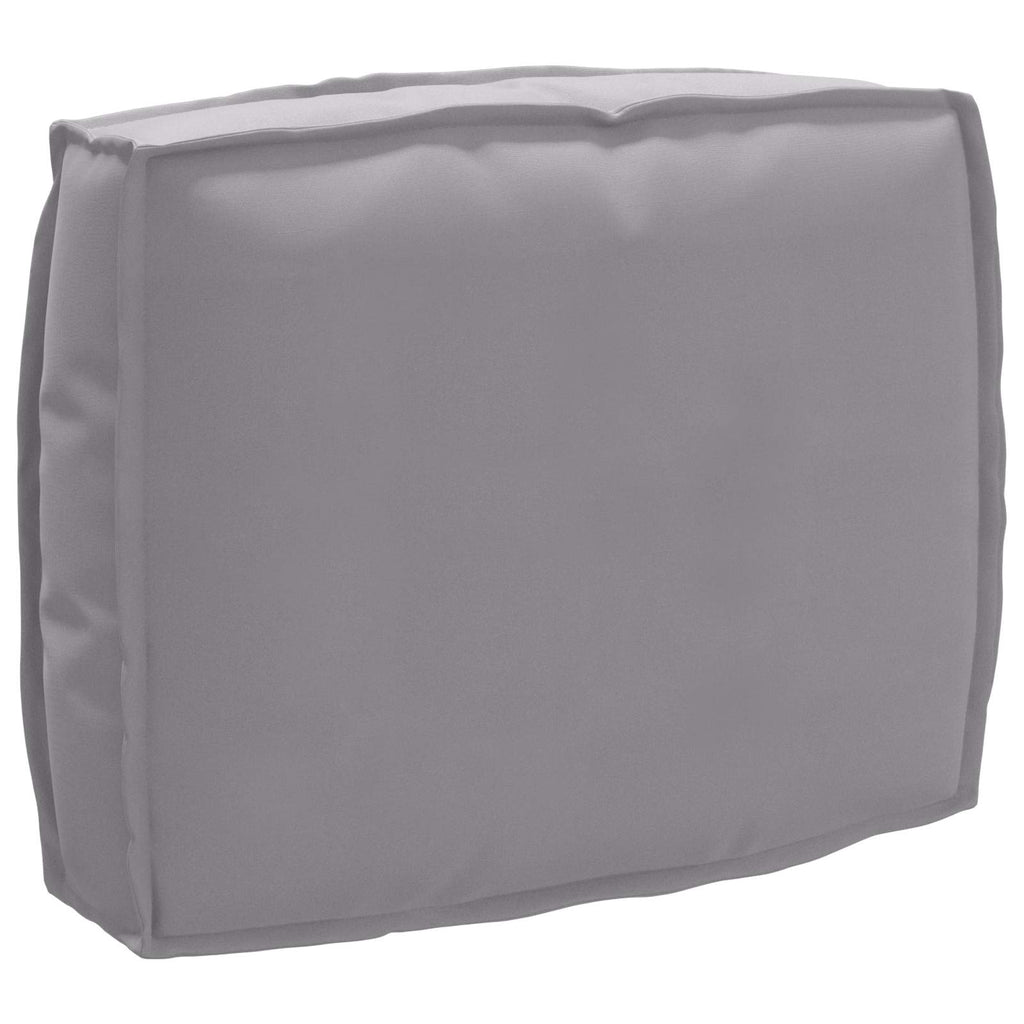 Kissen Grau 50 x 40 x 12 cm Oxford-Stoff