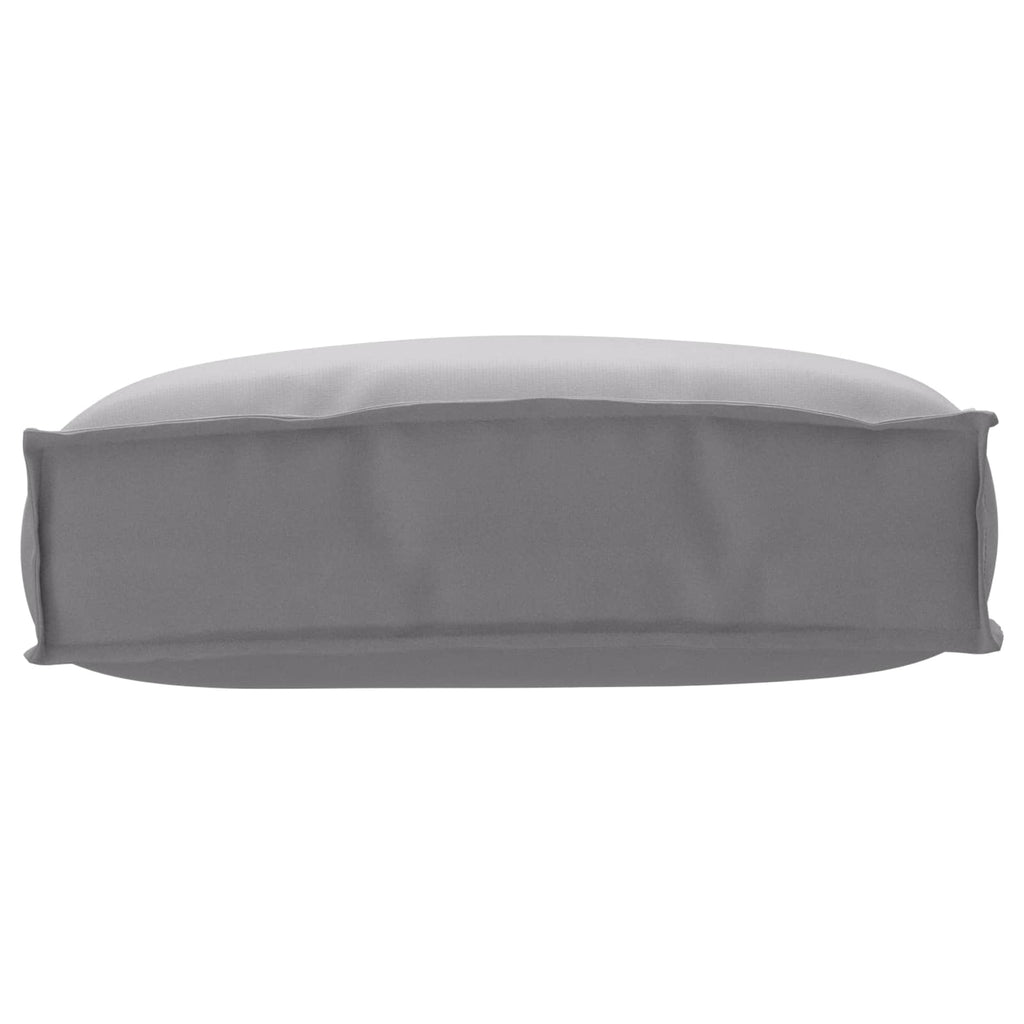 Kissen Grau 50 x 40 x 12 cm Oxford-Stoff