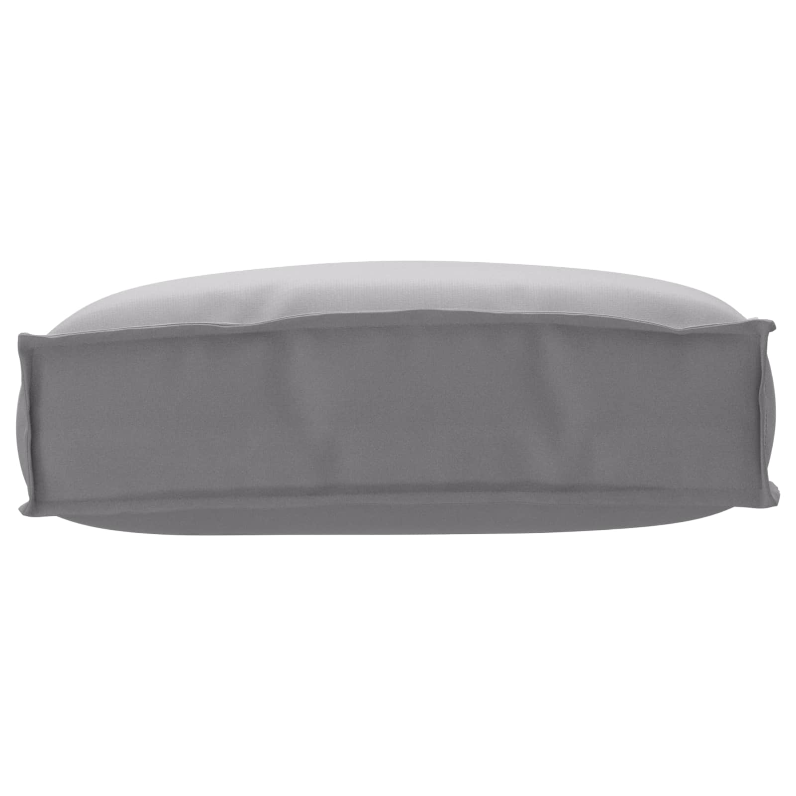 Kissen Grau 50 x 40 x 12 cm Oxford-Stoff