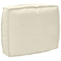 Kissen Creme 50 x 40 x 12 cm Oxford-Stoff