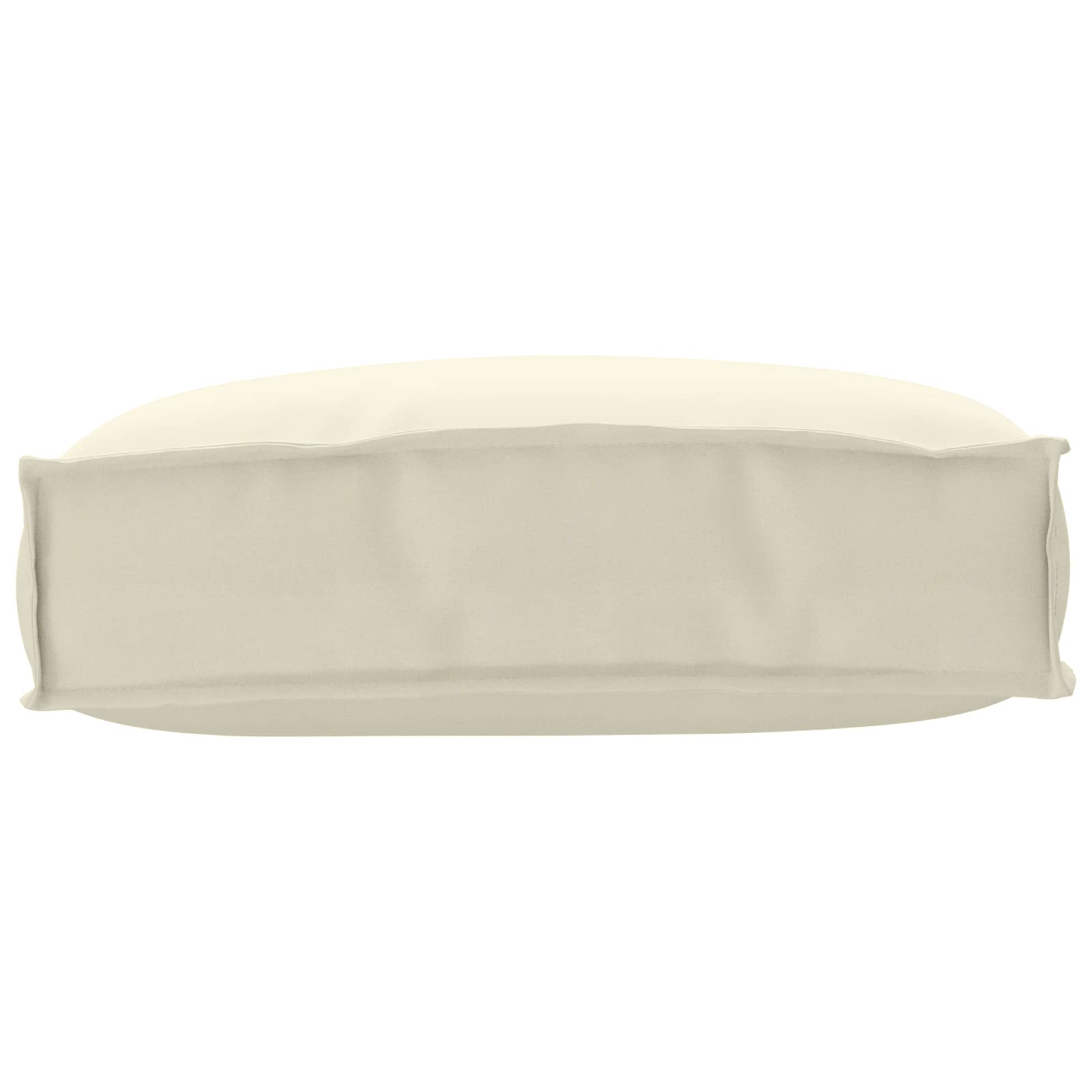 Kissen Creme 50 x 40 x 12 cm Oxford-Stoff