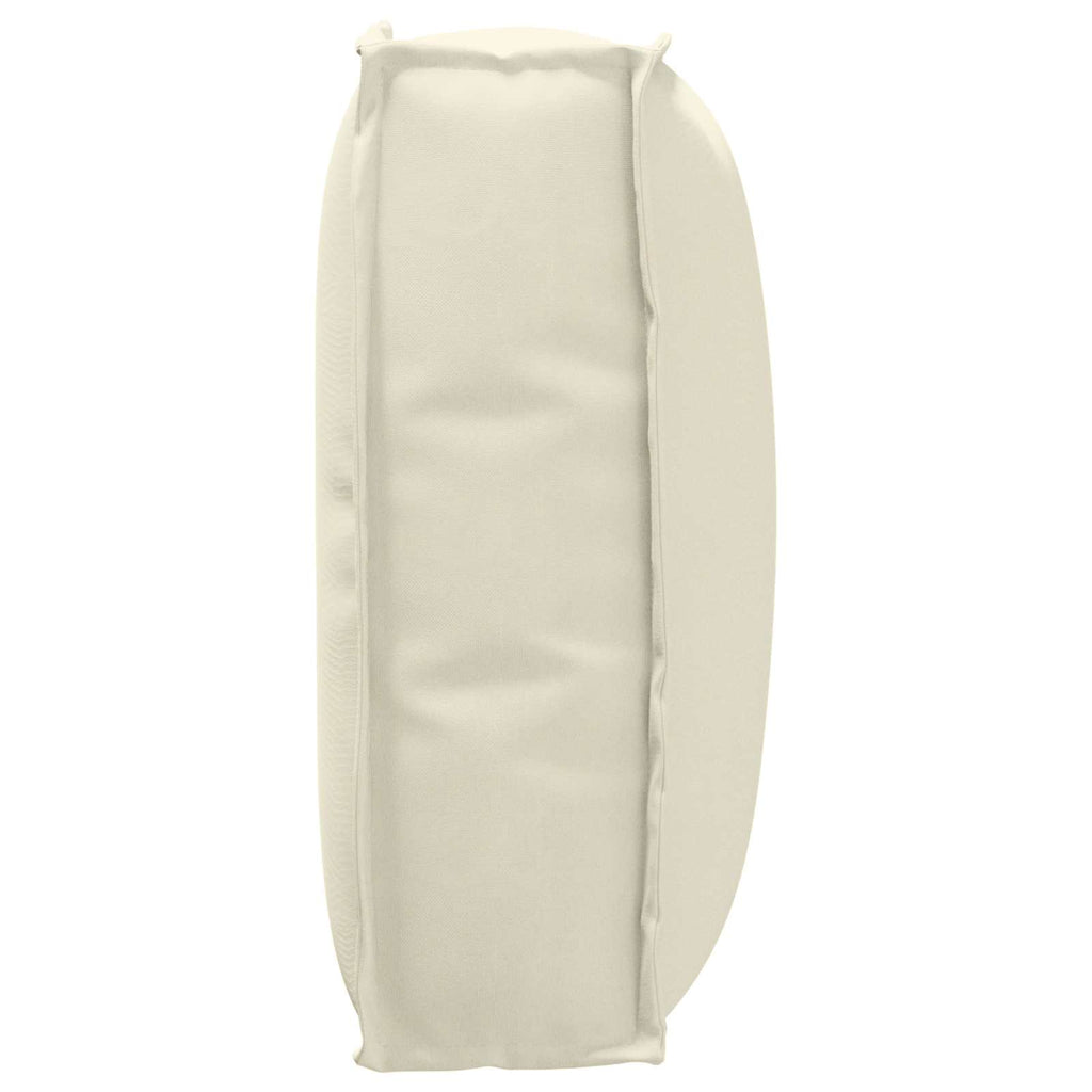 Kissen Creme 50 x 40 x 12 cm Oxford-Stoff