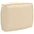 Kissen Beige 50 x 40 x 12 cm Oxford-Stoff