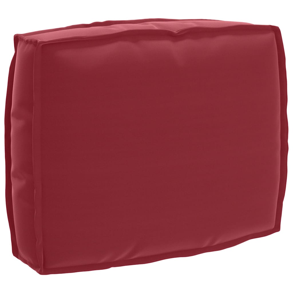 Kissen Weinrot 50 x 40 x 12 cm Oxford-Stoff