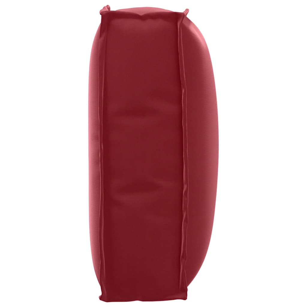 Kissen Weinrot 50 x 40 x 12 cm Oxford-Stoff