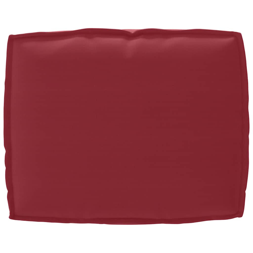 Kissen Weinrot 50 x 40 x 12 cm Oxford-Stoff