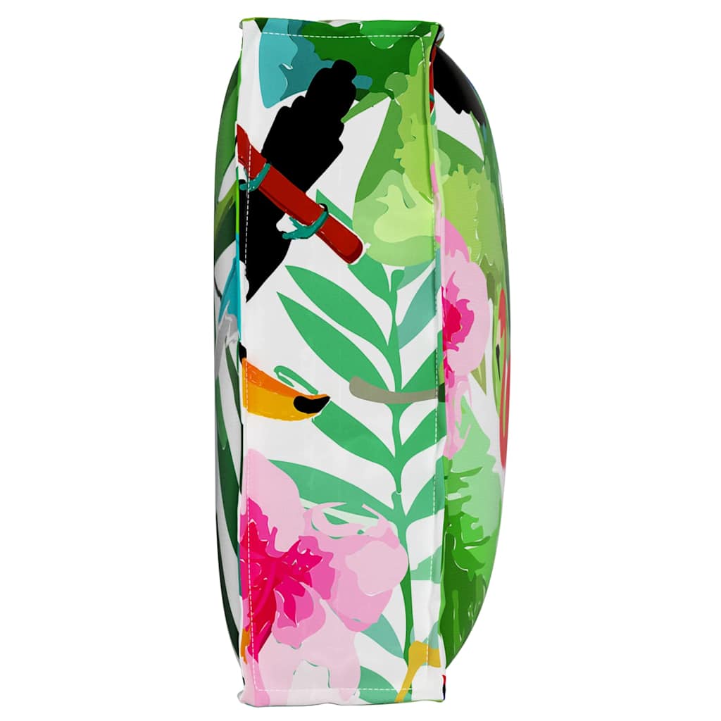 Kissen Floral Mehrfarbig 50 x 40 x 12 cm Oxford-Stoff