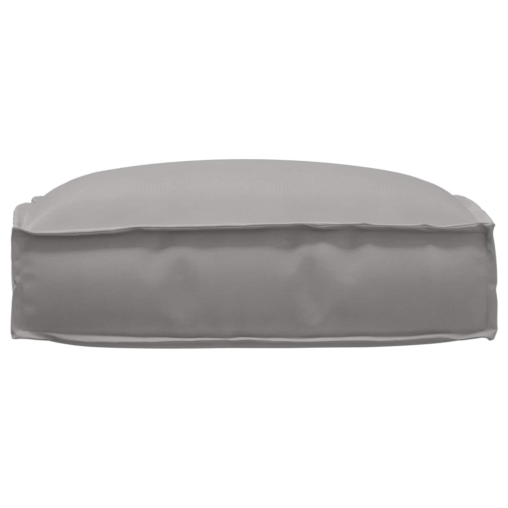 Kissen Grau 50 x 50 x 12 cm Oxford-Stoff