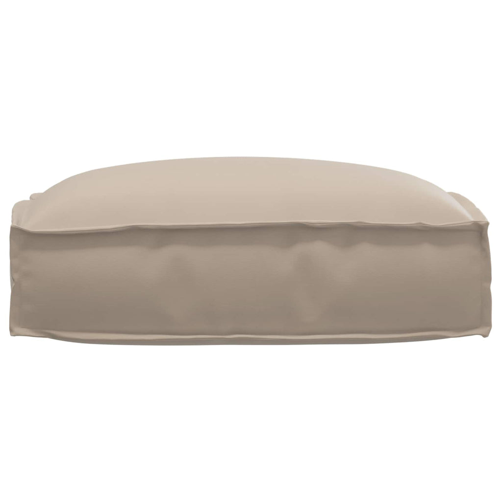 Kissen Taupe 50 x 50 x 12 cm Oxford-Stoff