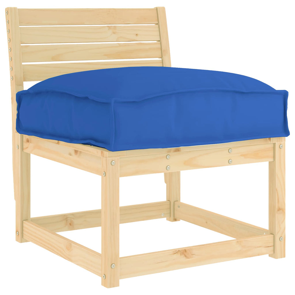 Kissen Königsblau 50 x 50 x 12 cm Oxford-Stoff