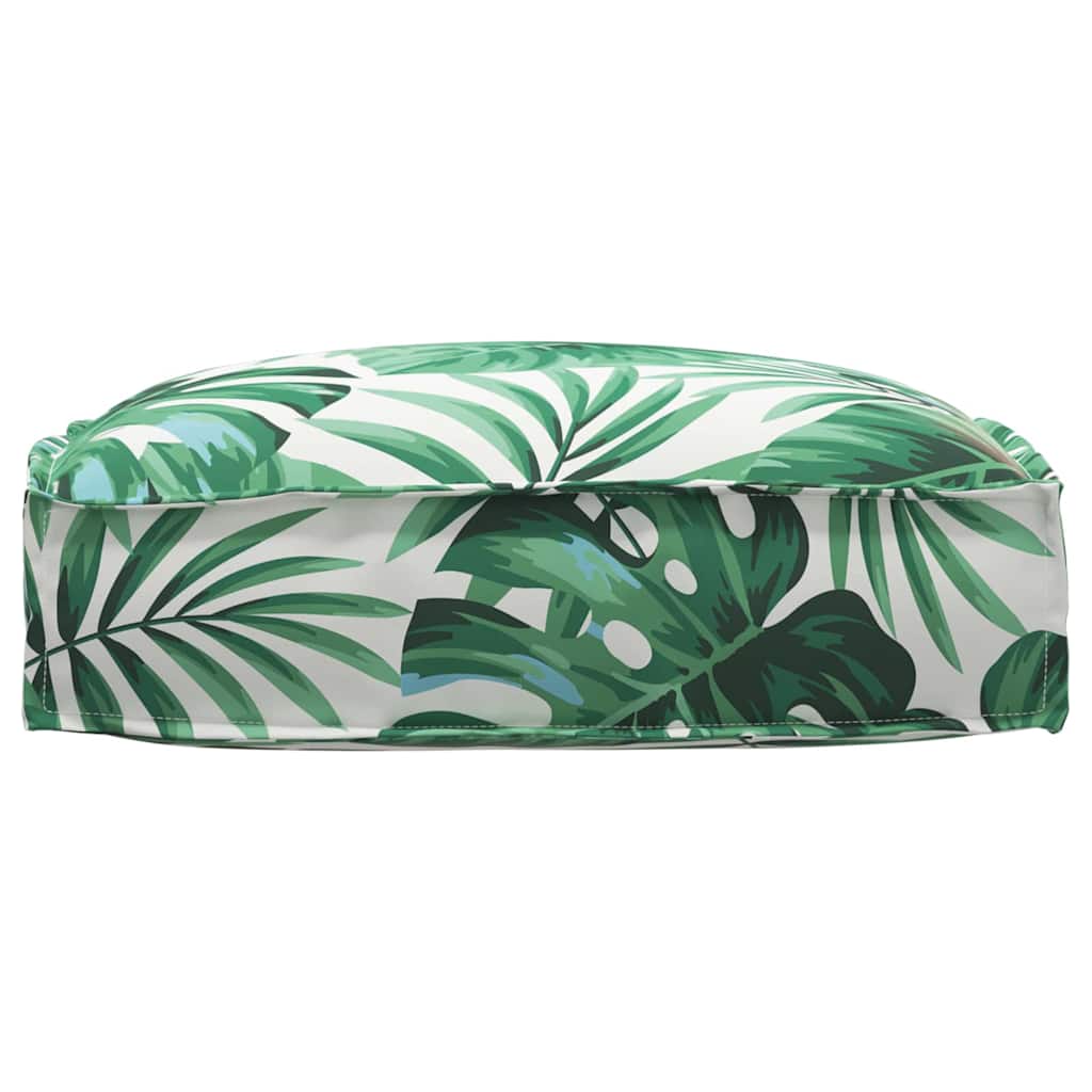 Kissen Blatt Blattmuster 50 x 50 x 12 cm Oxford-Stoff
