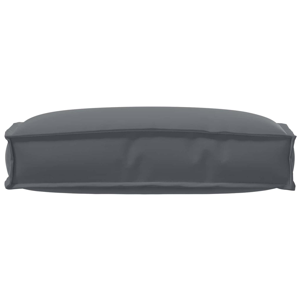 Kissen Anthrazit 60 x 40 x 12 cm Oxford-Stoff