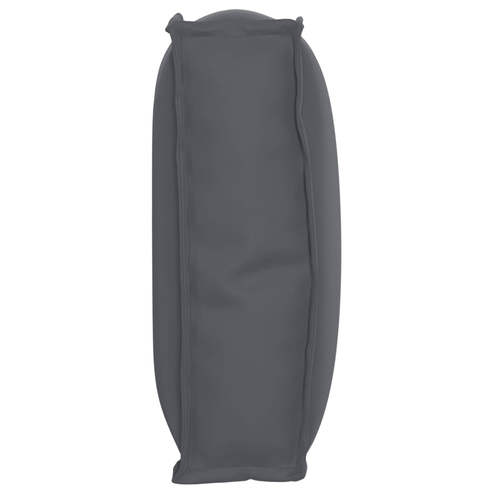 Kissen Anthrazit 60 x 40 x 12 cm Oxford-Stoff