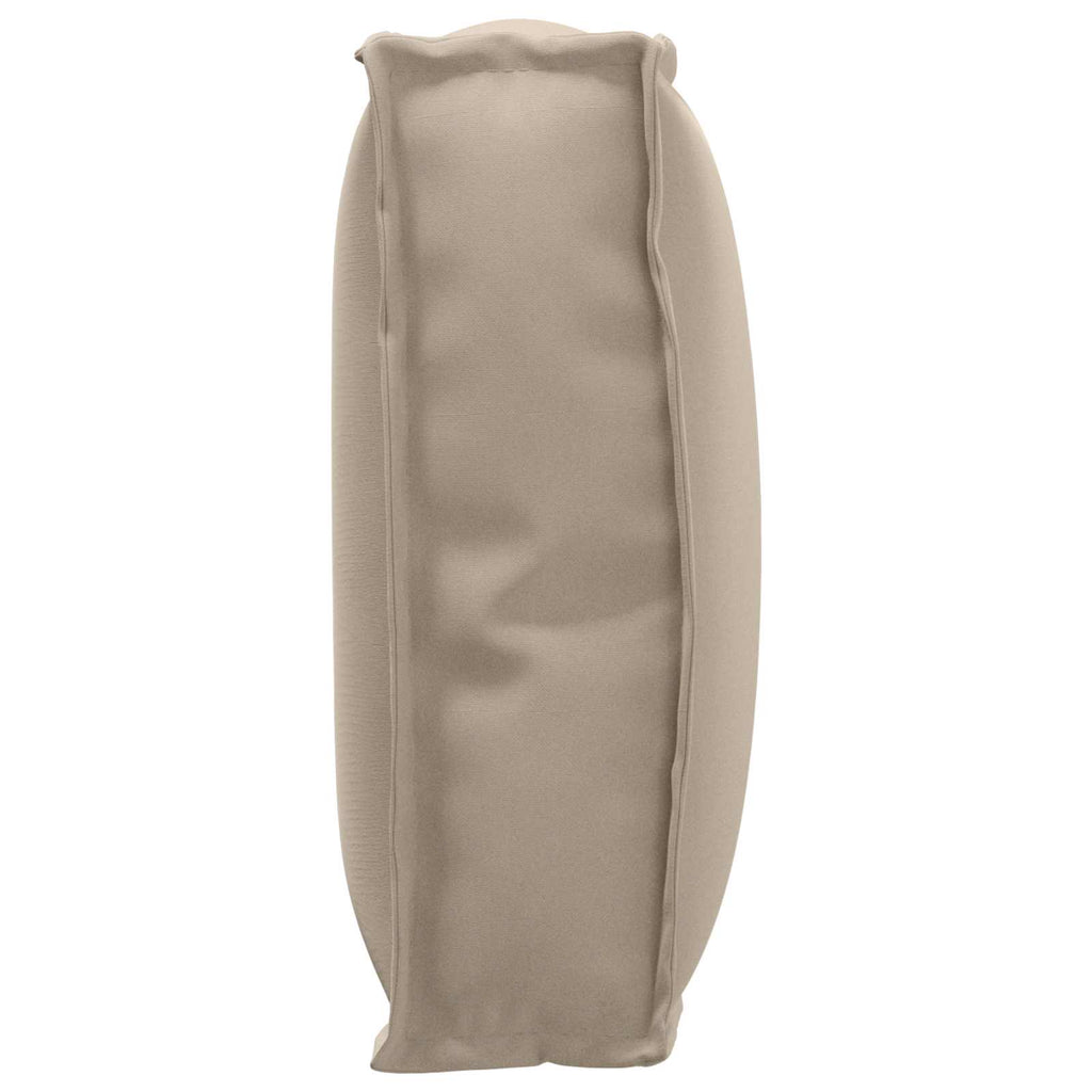 Kissen Taupe 60 x 40 x 12 cm Oxford-Stoff