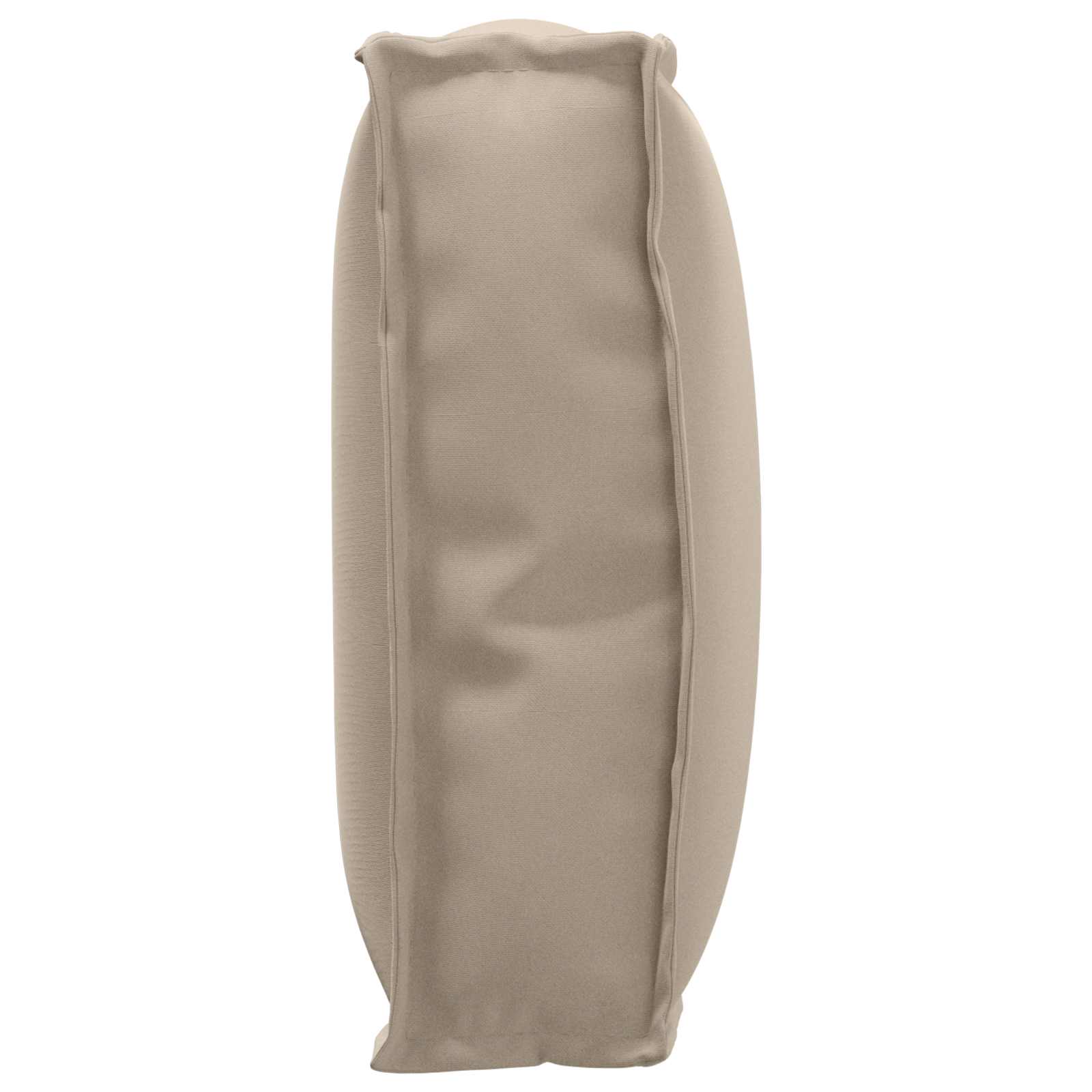 Kissen Taupe 60 x 40 x 12 cm Oxford-Stoff