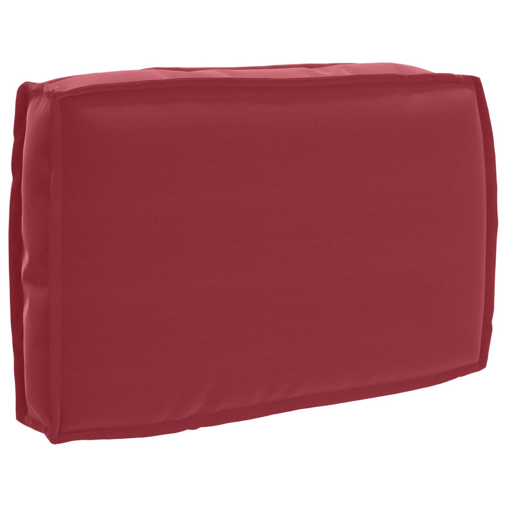 Kissen Weinrot 60 x 40 x 12 cm Oxford-Stoff