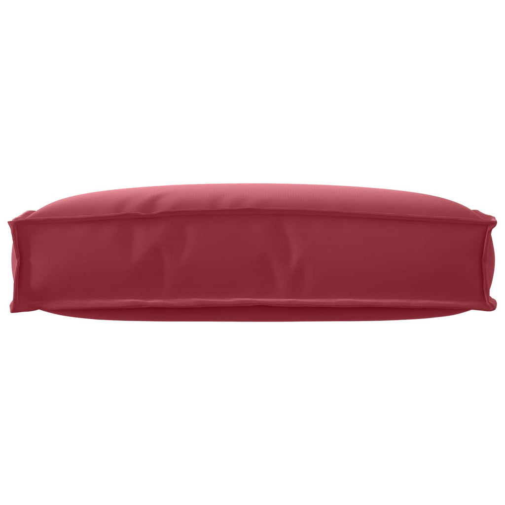Kissen Weinrot 60 x 40 x 12 cm Oxford-Stoff