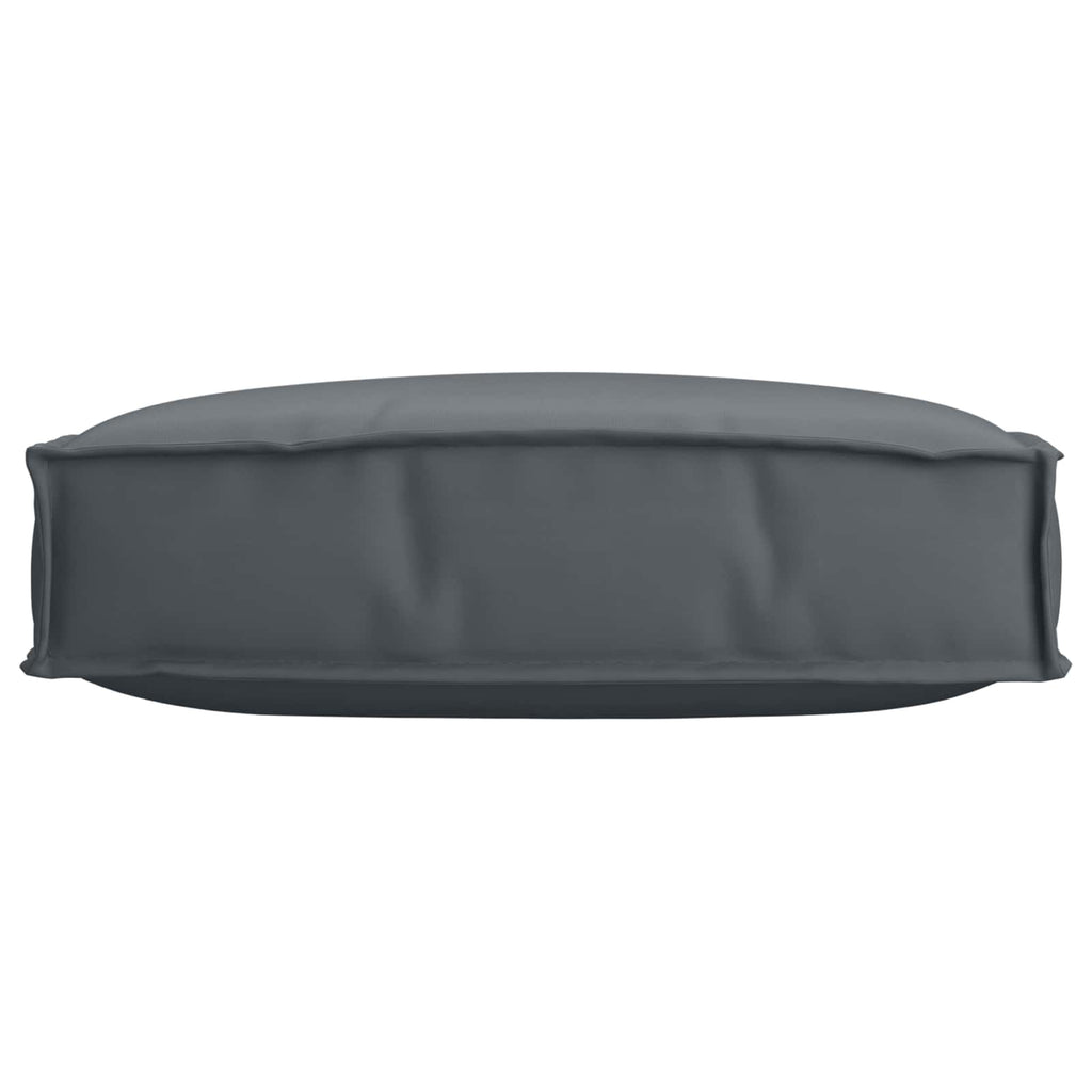 Kissen Anthrazit 60 x 60 x 12 cm Oxford-Stoff