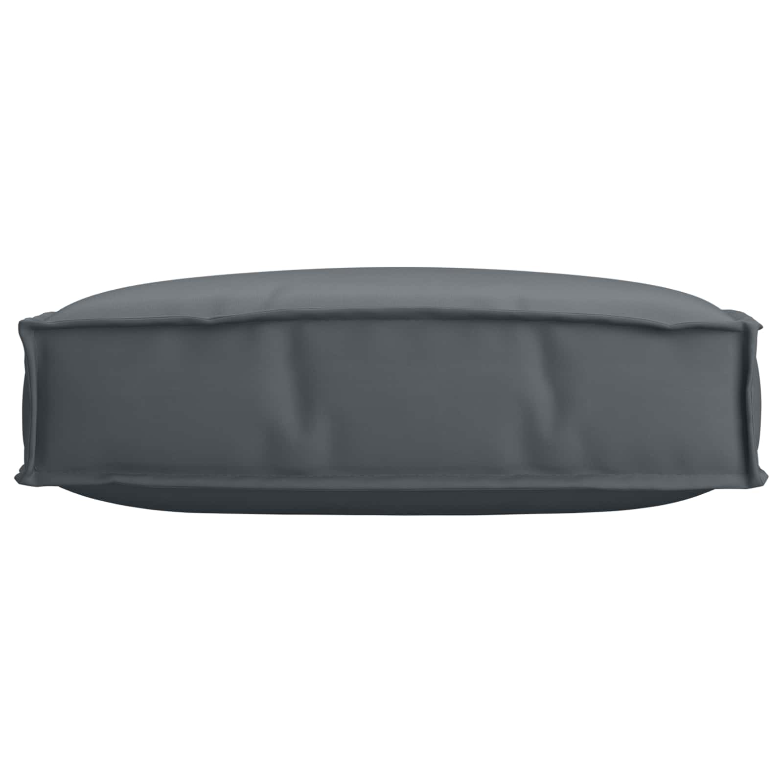 Kissen Anthrazit 60 x 60 x 12 cm Oxford-Stoff