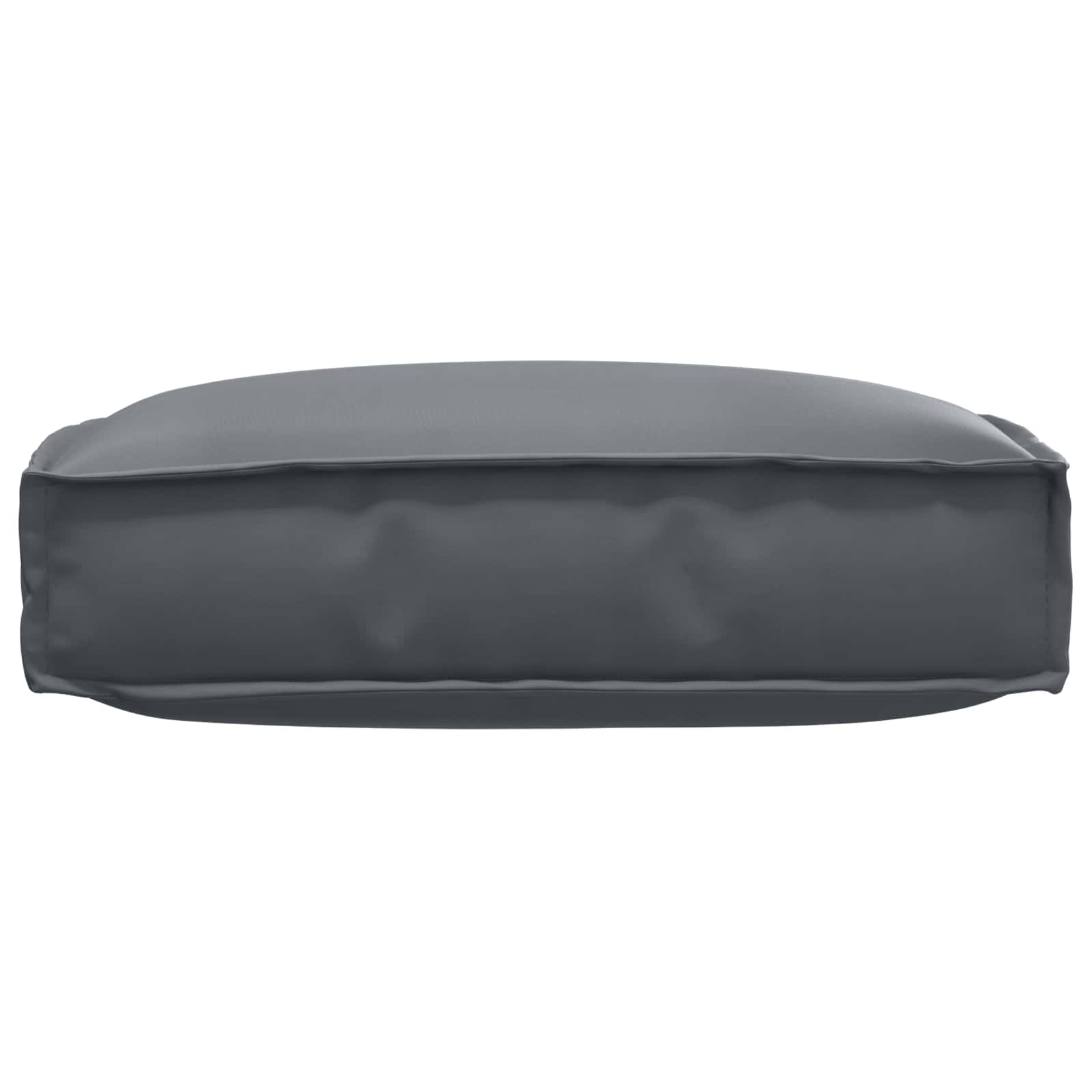 Kissen Anthrazit 60 x 60 x 12 cm Oxford-Stoff