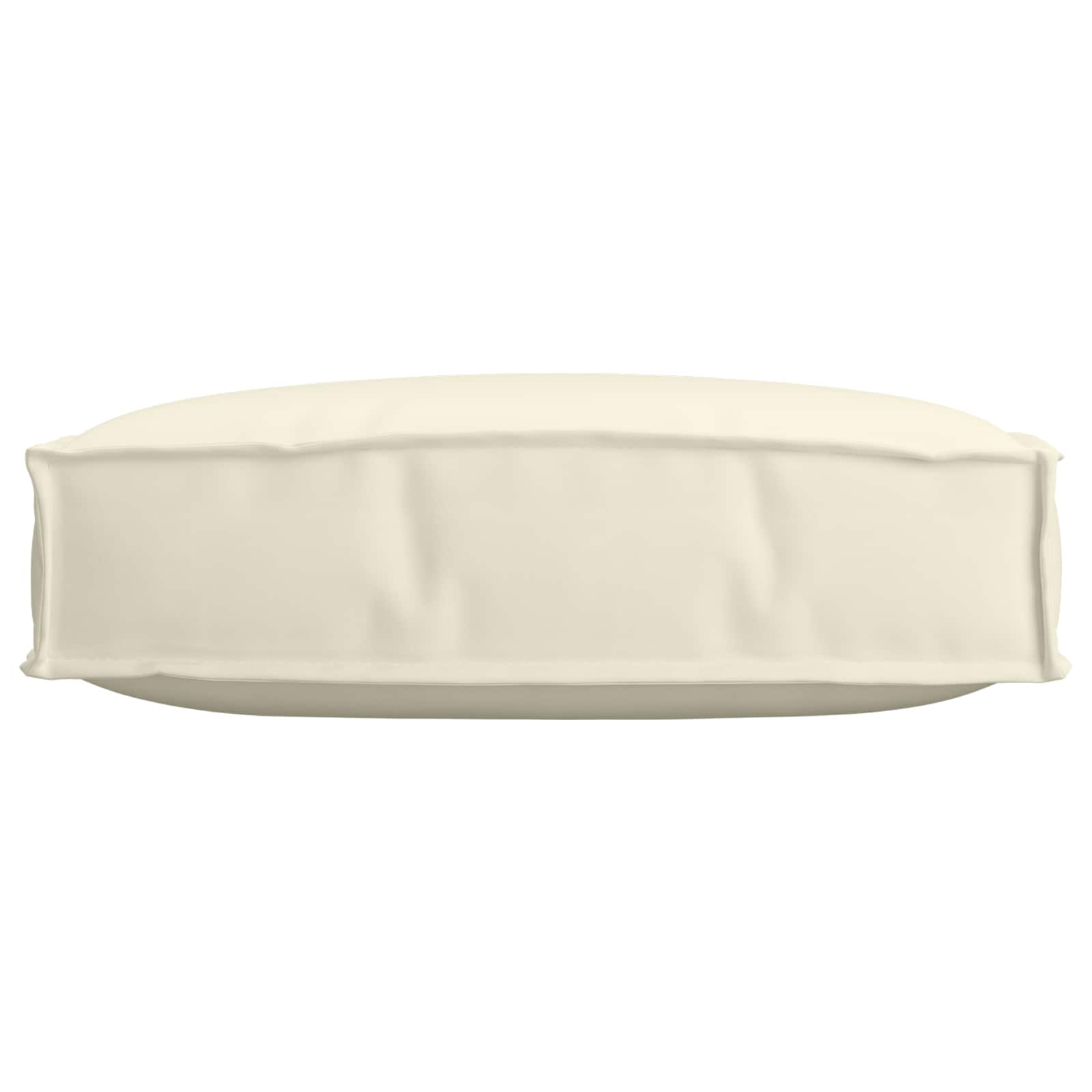 Kissen Creme 60 x 60 x 12 cm Oxford-Stoff