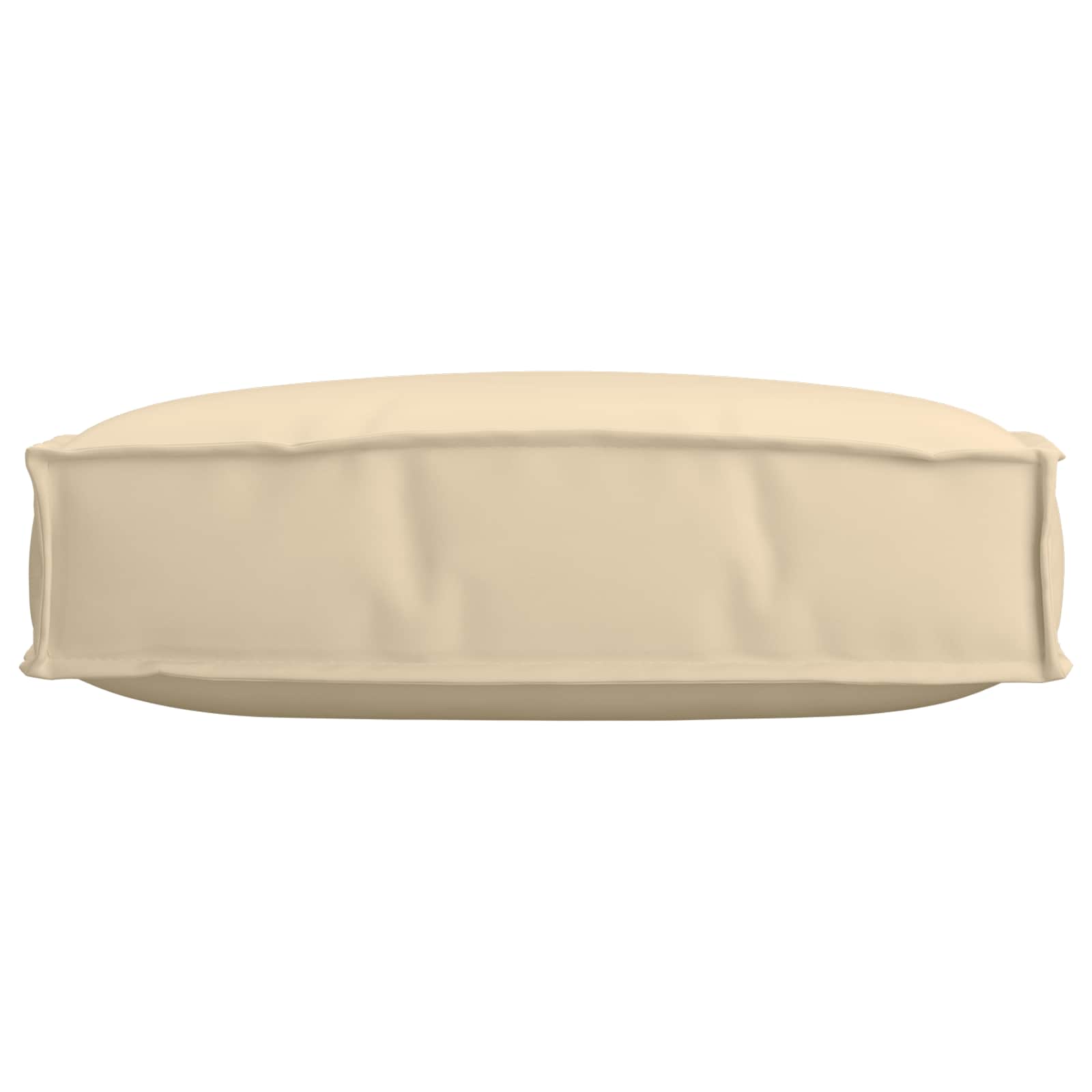 Kissen Beige 60 x 60 x 12 cm Oxford-Stoff