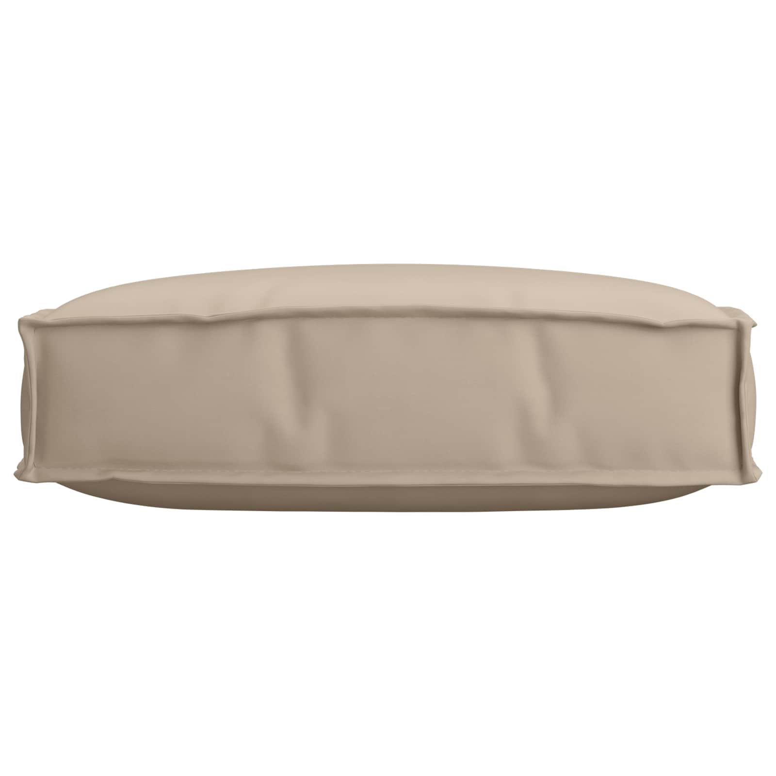 Kissen Taupe 60 x 60 x 12 cm Oxford-Stoff