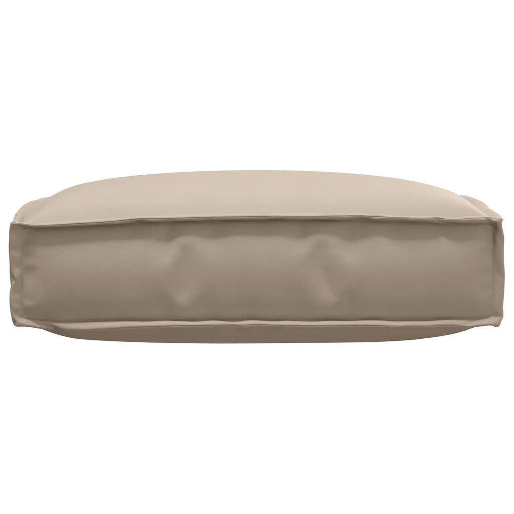Kissen Taupe 60 x 60 x 12 cm Oxford-Stoff
