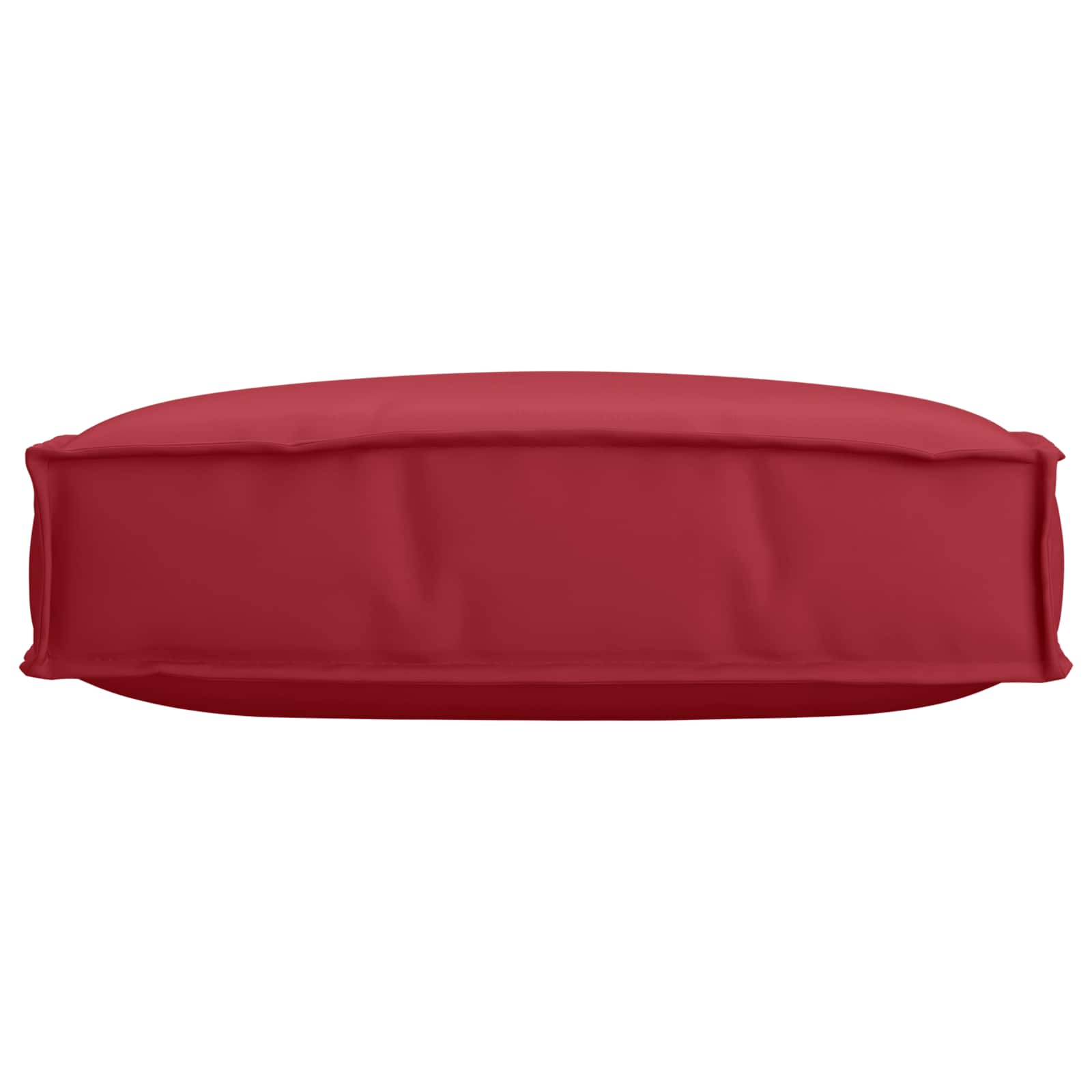 Kissen Weinrot 60 x 60 x 12 cm Oxford-Stoff