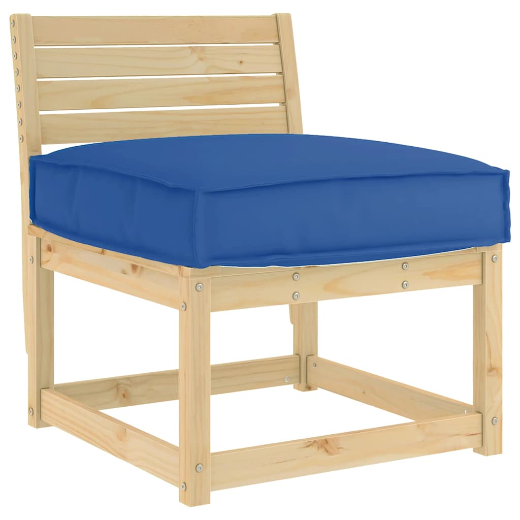 Kissen Königsblau 60 x 60 x 12 cm Oxford-Stoff