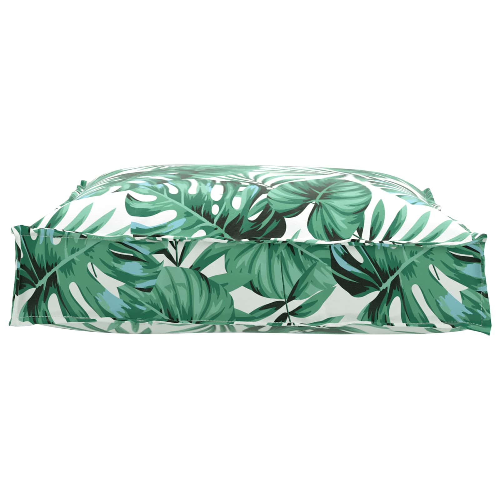 Kissen Blatt Blattmuster 70 x 70 x 12 cm Oxford-Stoff
