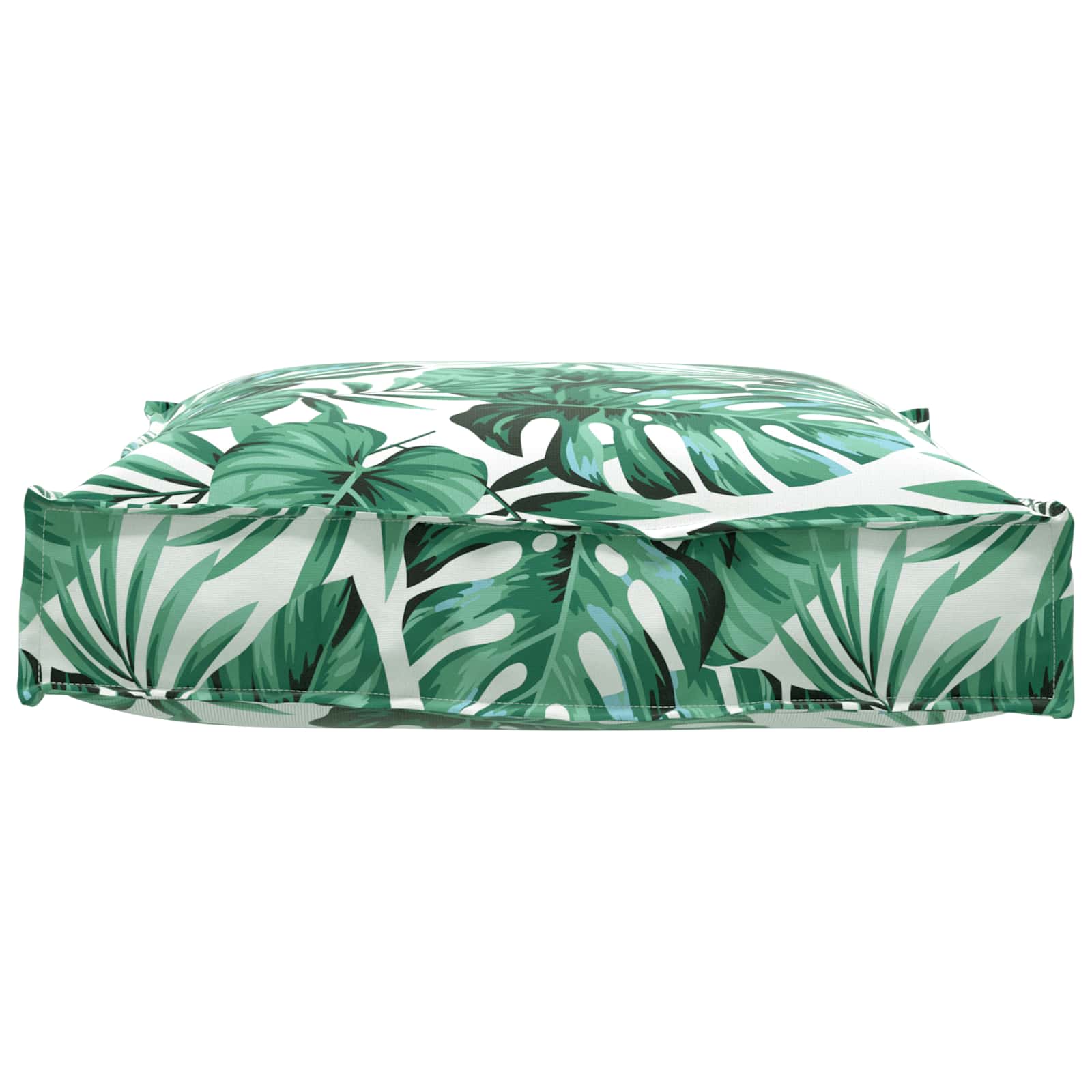 Kissen Blatt Blattmuster 70 x 70 x 12 cm Oxford-Stoff
