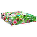 Kissen Floral Mehrfarbig 70 x 70 x 12 cm Oxford-Stoff