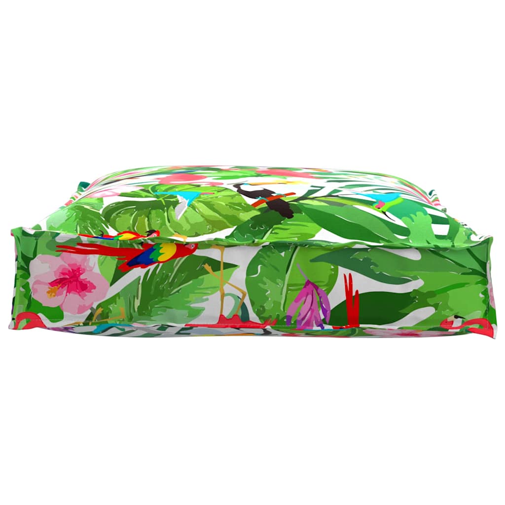 Kissen Floral Mehrfarbig 70 x 70 x 12 cm Oxford-Stoff